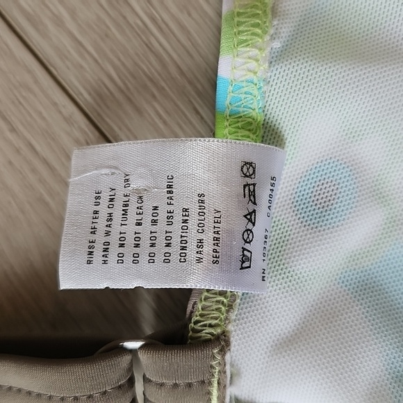 Freya Patterned Bikini Top, 38H - Picture 8 of 8